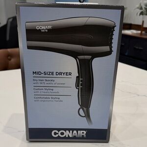 Conair Black Mid-Size Hair Dryer
